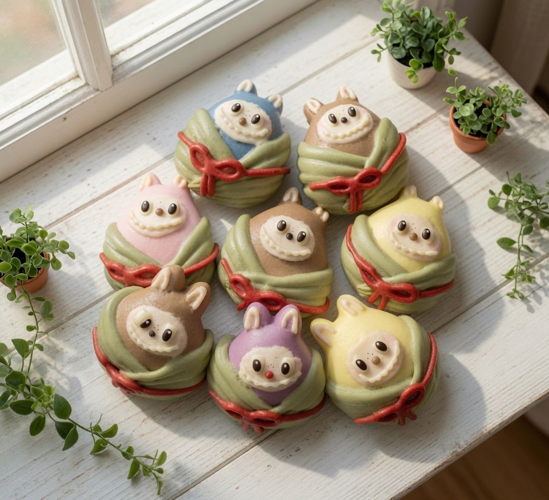 LABUBU DUMPLING ( 8 PCS ) - Image 2